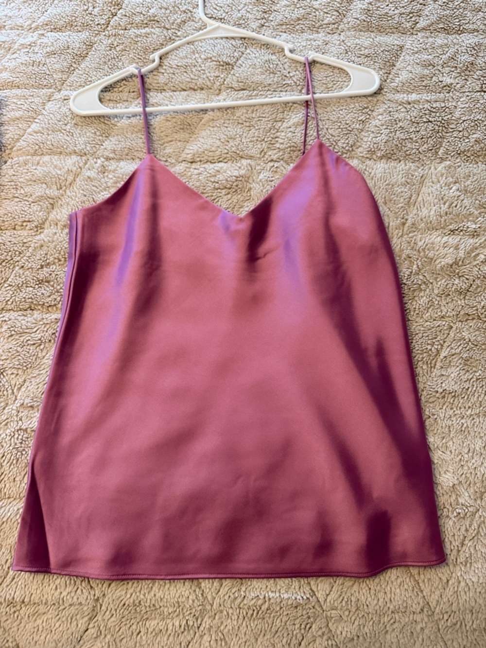Club Monaco Mauve Satin Cami
